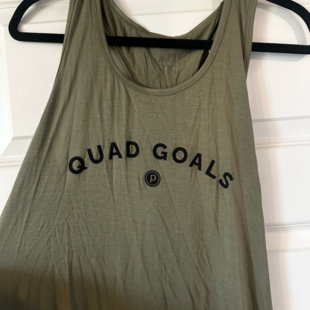 Quad Goals Olive Tank Top